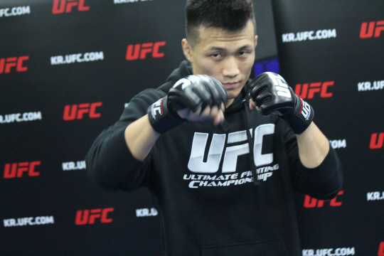 '코리안 좀비' 정찬성, UFC 복귀전 출사표