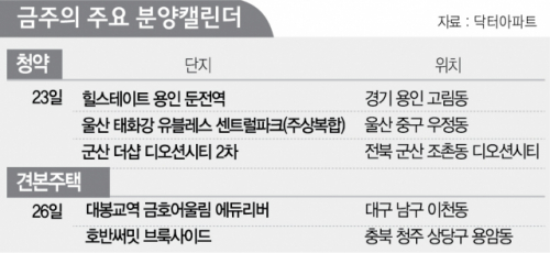 한산한 분양 시장…이번주 2628가구 공급 - 서울경제