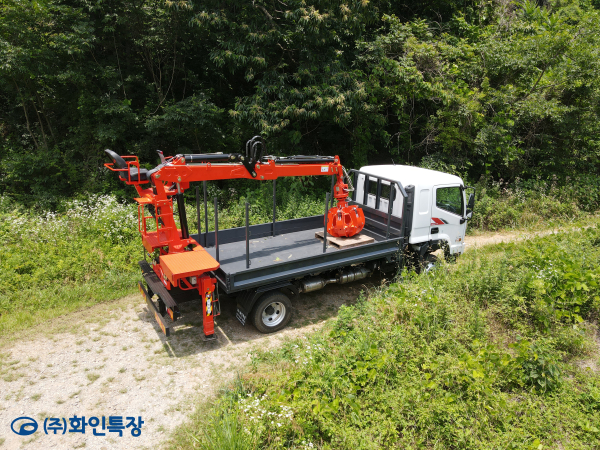 ㈜화인특장, 2021년형 산림관리용 3.5톤급 사륜구동(4x4) 특장차 론칭
