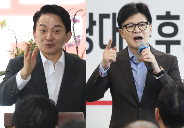 원희룡 '한동훈은 늘 도망가려 해…당원들이 비열함 느껴'